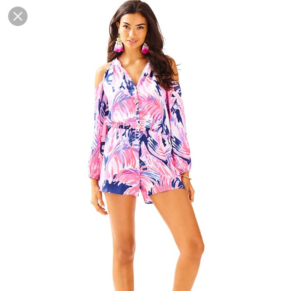 Sunny Shoulder Elsa Romper